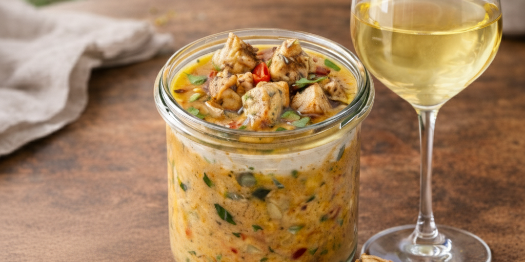 Hexensuppe mit Hühnchen