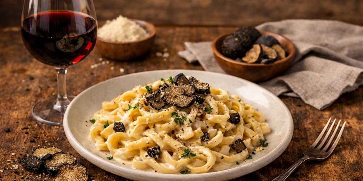 Getrüffelte Pasta